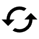 Arrows circle icon